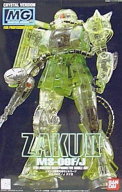 ZAKU II MS-06F/J　MGクリスタルバージョン