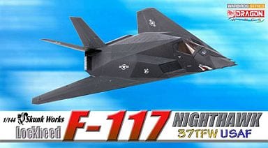 駿河屋 -<中古>1/144 アメリカ空軍 F-117 ナイトホーク 第37戦術戦闘 ...