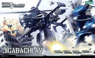 攻殻機動隊S.A.C 2nd GIG ジガバチAV リパッケージ版 (1/72スケール プラスチックキット)