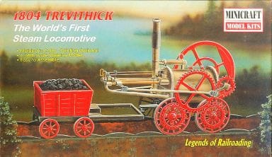 駿河屋 中古 1 38 1804 Trevithick The World S First Steam Locomotive 1804 トレビシック号 世界初蒸気機関車 プラモデル