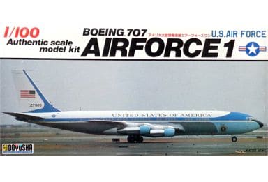 駿河屋 中古 1 100 ボーイング707 アメリカ大統領専用機エアフォースワン 100 Af プラモデル