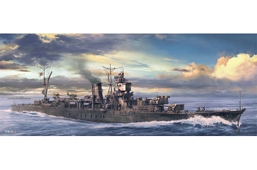 駿河屋 -<新品/中古>1/350 日本海軍 軽巡洋艦 矢矧 `レイテ沖海戦