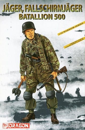 訳あり　Did 1/6 WWII ドイツ降下猟兵 Dirk Kluge