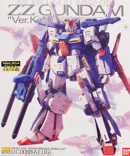 駿河屋 -<新品/中古>1/100 MG MSZ-010 ダブルゼータガンダム Ver.Ka