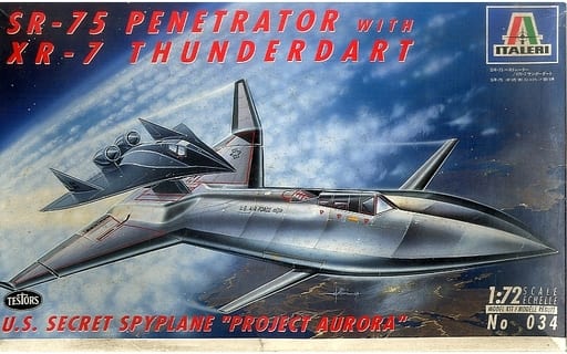 駿河屋 -<中古>1/72 SR-75 PENETRATOR WITH XR-7 THUNDERDART 「U.S.