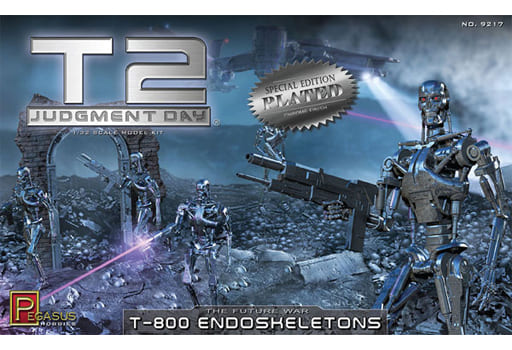 駿河屋 -<新品/中古>1/32 T-800 エンドスケルトン 5体セット クローム