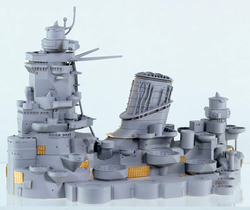 駿河屋 -<新品/中古>1/350 日本海軍 戦艦 大和 最終時用 艦橋 レジン