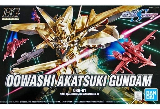 駿河屋 新品 中古 1 144 Hg Orb 01 オオワシアカツキガンダム 機動戦士ガンダムseed Destiny プラモデル