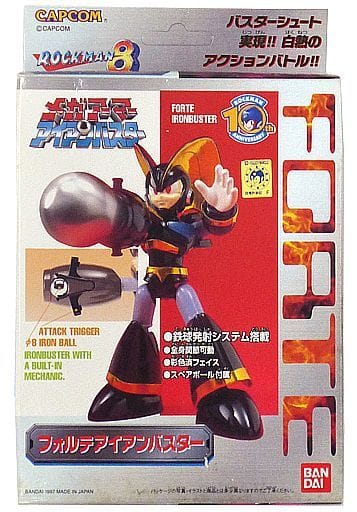 駿河屋 -<中古>フォルテアイアンバスター 「ロックマン8」 メガ