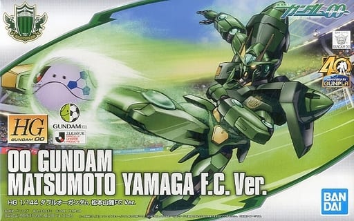 バンダイ ガンダム Jリーグ公式　ガンプラ　 ダブルオーガンダム 松本山雅FC