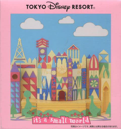 駿河屋 中古 模型 ペーパーナノ It S A Small World イッツ ア スモールワールド 東京ディズニーリゾート限定 プラモデル