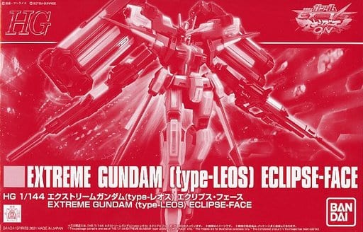 HG 1/144 Extreame Gundam Type Leos Eclips Face