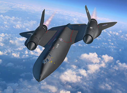 駿河屋 -<新品/中古>1/48 ロッキード SR-71 ブラックバード [04967