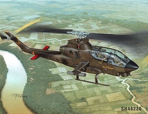 駿河屋 -<新品/中古>1/48 米・ベルAH-1Gコブラ戦闘ヘリ・ベトナム戦M35