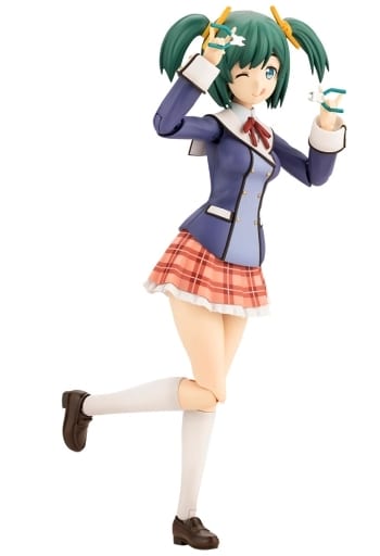 プラモデル　1/10 寿武希子 若葉女子高校・冬服 「創彩少女庭園×フレームアームズ・ガール」 [JK023]