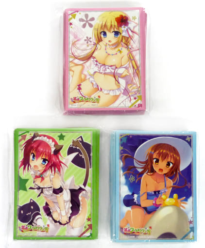 駿河屋 中古 ののか 若葉 ヒカリ カードスリーブセット 3個セット 花咲ワークスプリング イベント限定 サプライ 駿河屋 中古 ののか 若葉 ヒカリ カードスリーブセット 3個セット 花咲ワークスプリング イベント限定 サプライ