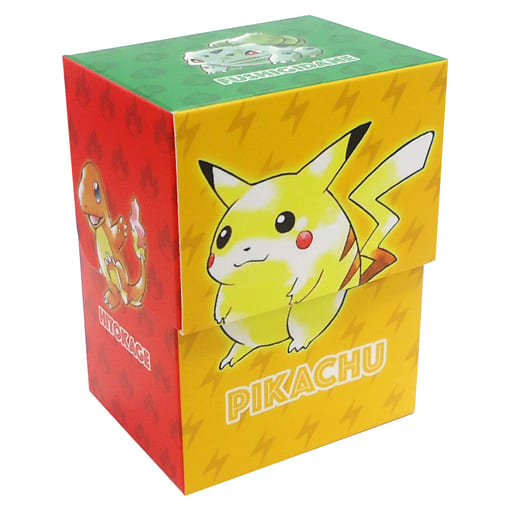 駿河屋 -<中古>ポケモンカードゲーム デッキケース ピカチュウ＆初代御