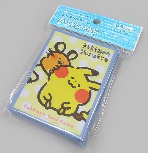pokemon yurutto ピカチュウ デデンネ ポケカ デッキシールド