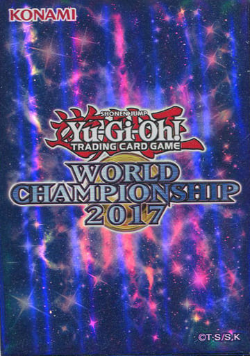 遊戯王　WORLD CHAMPIONSHIP 2017 スリーブ