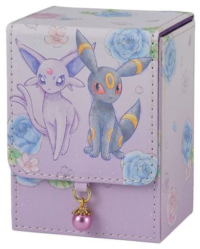 駿河屋 中古 ポケモンカードゲーム フリップデッキケース エーフィ ブラッキー フラワー ポケモンセンター限定 サプライ