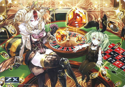 Z/X ゼクス ラバープレイマット「きさら&ヴェスパローゼ」ウィッチVer Z/X ゼクス ラバープレイマット「きさら&ヴェスパローゼ」ウィッチVer