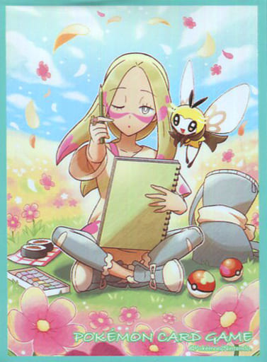 駿河屋 中古 ポケモンカードゲーム デッキシールド スリーブ スケッチの時間 ポケモンセンター限定 サプライ