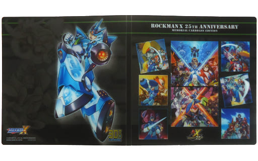 駿河屋 -<中古>[単品] クリアバインダー 「ロックマンX 25周年記念