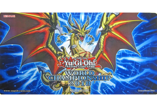遊戯王OCG 英語版 デュエルフィールド(プレイマット) Sanctity of Dragon World Championship 2018:WCS2018 Celebration Event ワールドチャンピオンシップ2018セレブレイションイベント景品 遊戯王OCG 英語版 デュエルフィールド(プレイマット) Sanctity of Dragon World Championship 2018:WCS2018 Celebration Event ワールドチャンピオンシップ2018セレブレイションイベント景品