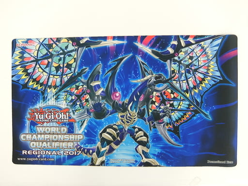 駿河屋 中古 遊戯王ocg 英語版 デュエルフィールド プレイマット ダーク レクイエム エクシーズ ドラゴン World Championship Qualifier Regional 17 Wcq17 ワールドチャンピオンシップ 地域予選 17 上位賞 サプライ