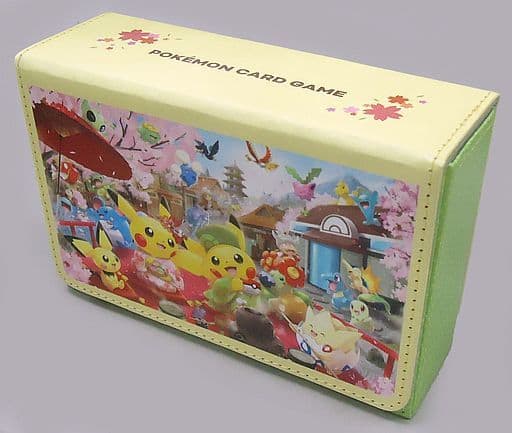 駿河屋 -<中古>ポケモンカードゲーム ダブルデッキケース はんなりお茶 駿河屋 -<中古>ポケモンカードゲーム ダブルデッキケース はんなりお茶