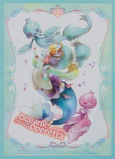 駿河屋 中古 ポケモンカードゲーム デッキシールド スリーブ Oceanic Operetta アシレーヌ ポケモンセンター限定 トレカスリーブ