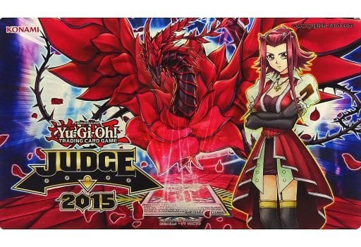 遊戯王十六夜アキ&ブラックローズドラゴンプレイマット 遊戯王十六夜アキ&ブラックローズドラゴンプレイマット