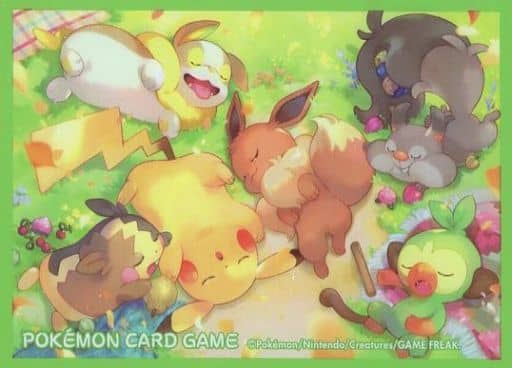 ポケモンカードゲーム　ポケカ　デッキシールド　プレイマット　みんなおつかれさま