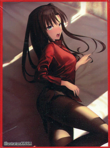駿河屋 中古 Fate スリーブ 遠坂凛 Kwkm Comic1 10 白詰草 サプライ
