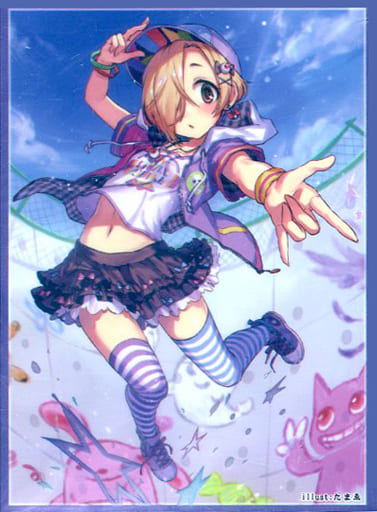 【シンデレラガールズ】スリーブ 白坂小梅(たまゑ) COMIC1☆12/ミッドナイトブルー 【シンデレラガールズ】スリーブ 白坂小梅(たまゑ) COMIC1☆12/ミッドナイトブルー