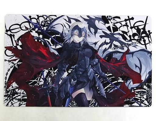 駿河屋 中古 Fate プレイマット ジャンヌ オルタ 小林由高 C95 アレマテオレマ サプライ