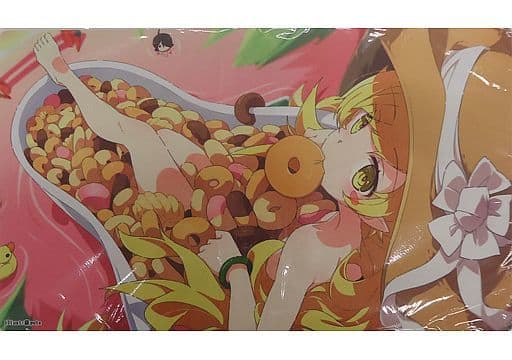 【物語シリーズ】プレイマット 忍野忍 ドーナツ風呂(荻pote) C96/ミッドナイトブルー 【物語シリーズ】プレイマット 忍野忍 ドーナツ風呂(荻pote) C96/ミッドナイトブルー