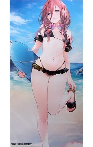 駿河屋 -<新品/中古>【五等分の花嫁】プレイマット 中野三玖 水着(うみ