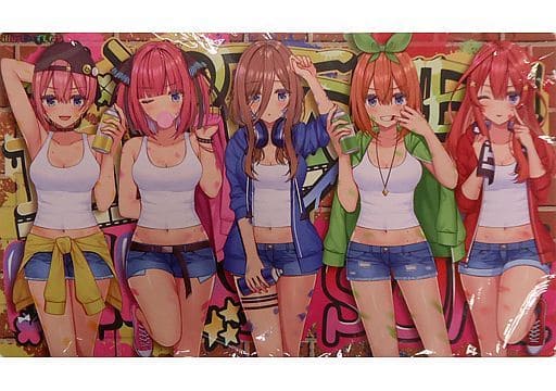 △VR 五等分の花嫁 中野一花 ペンキ セルゲーム プレイマット