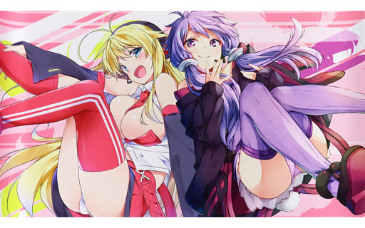 駿河屋 -<中古>【VOCALOID】プレイマット 弦巻マキ&結月ゆかり(MtU&