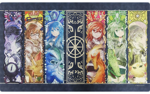 駿河屋 -<中古>【遊戯王】プレイマット 憑依装着 六霊使い(みずたま