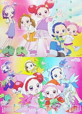 駿河屋 中古 おジャ魔女どれみ 00年度両面ポスターカレンダー アニメ 漫画
