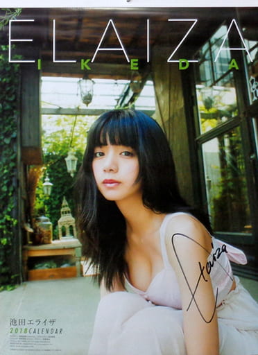 駿河屋 - 【買取】[直筆サイン入り] 池田エライザ 2018年度カレンダー