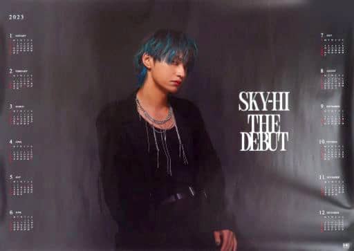 駿河屋 -<中古>SKY-HI(日高光啓) B2ポスターカレンダー(2023年ver 駿河屋 -<中古>SKY-HI(日高光啓) B2ポスターカレンダー(2023年ver