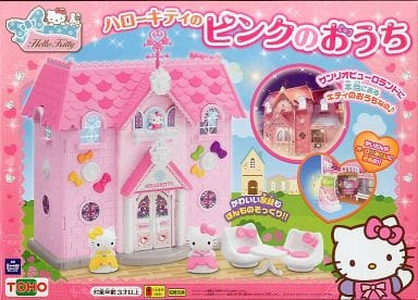 駿河屋 -<新品/中古>ハローキティのピンクのおうち(おもちゃ(女児向け))