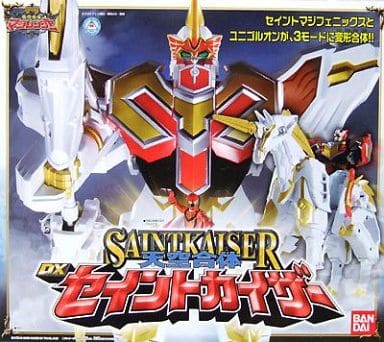 美品 魔法戦隊マジレンジャー DX 天空合体セイントカイザー