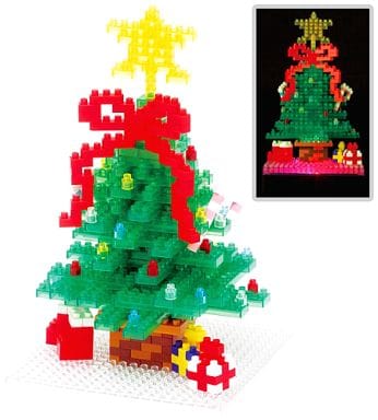 ナノブロック NBH-058 大きなクリスマスツリー 2013 「情景