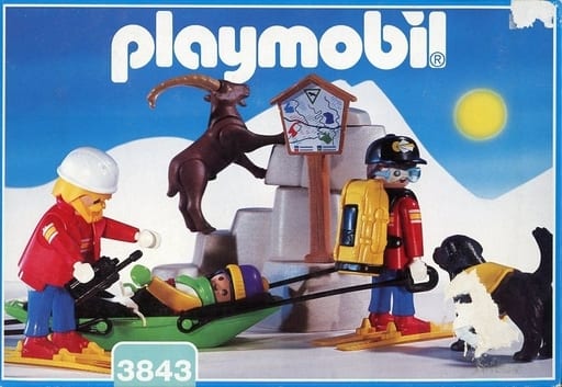 駿河屋 -<中古>スキーパトロール 「playmobil プレイモービル」 3843