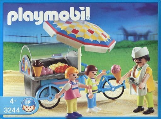 駿河屋 -<中古>動物園シリーズ アイスクリーム屋さん 「playmobil