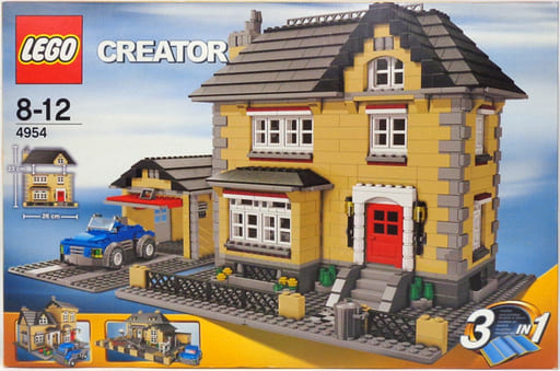 駿河屋 -<中古>LEGO 別荘 「レゴ クリエイター」 4954(おもちゃ(男児